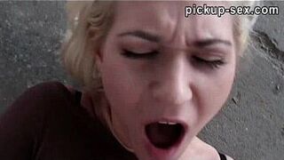 Sexy amateur Eurobabe Linda Ray screwed up for some cash porn video
